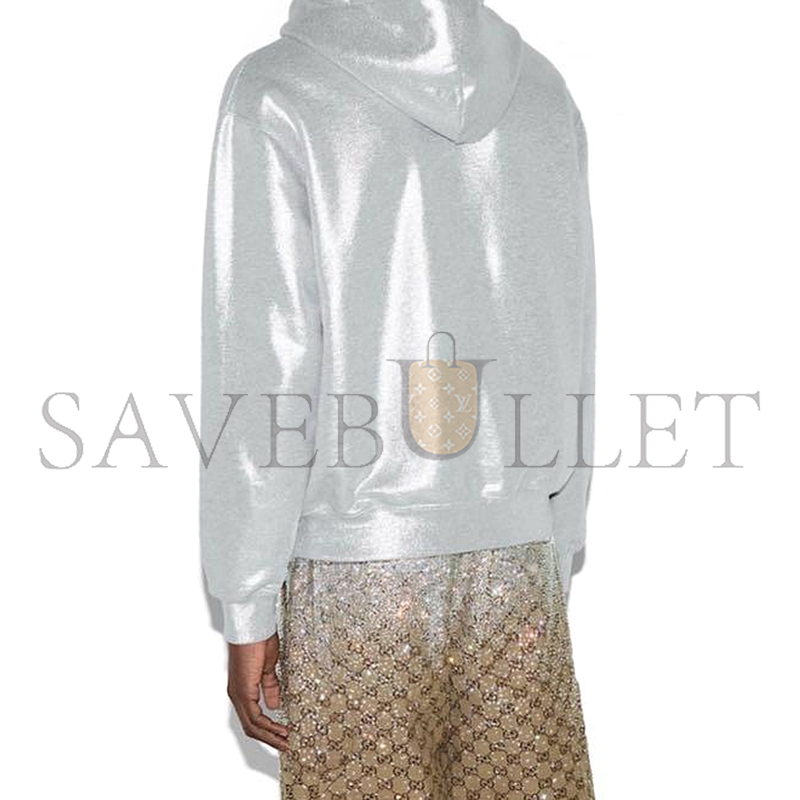 GUCCI HOODIE SILVER 788771